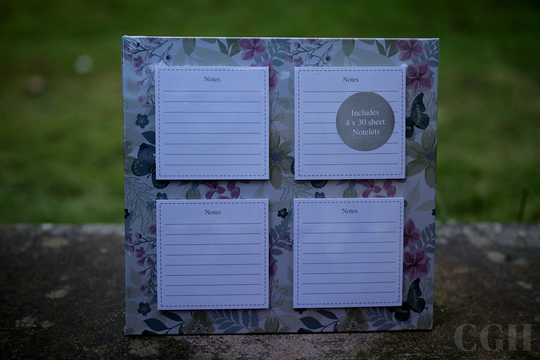 Butterflies & Leaves Note Set Magnetic, Fridge Magnet