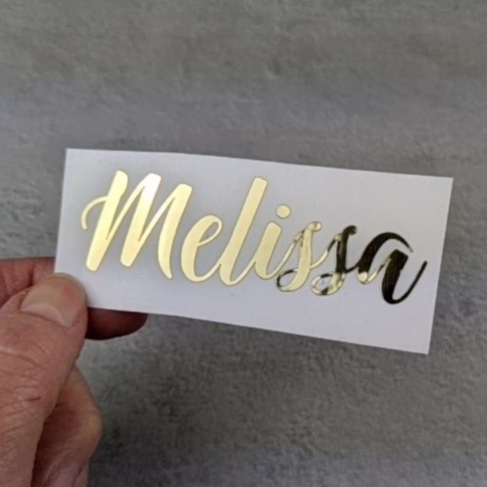 Personalised Name Vinyl Stickers, Custom Decal, Bridesmaid Proposal Box Sticker, Tumbler Label
