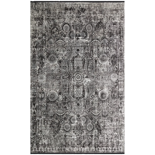 Mabella Machine Woven Light Grey Rug