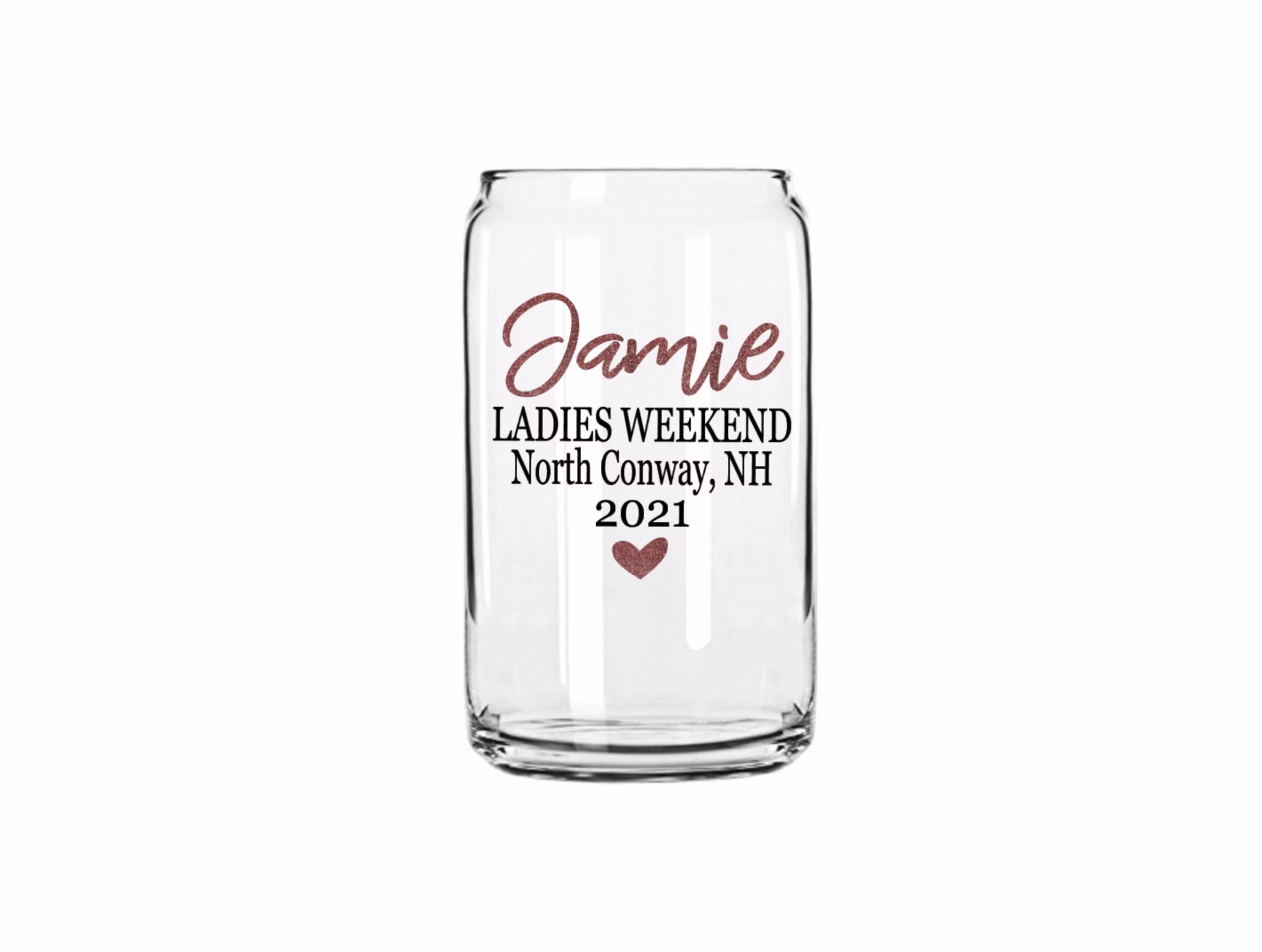 Ladies Weekend Beer Glasses, Weekend, Trip, Best Friend Gift, Personalized Glass, Party Favor, Gift For Her, Trip