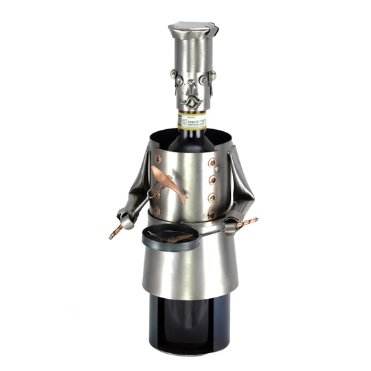 Plemmons 1 Bottle Tabletop Wine Rack