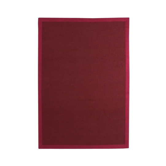 Moriarty Natural Flatweave Red Rug