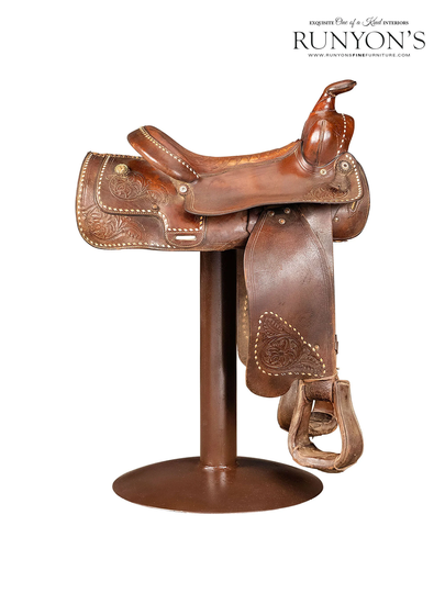 Abner Saddle Bar Stool