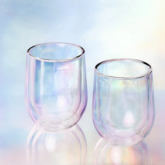 Judlaph 2 Piece 355ml Stainless Wine Glass Set