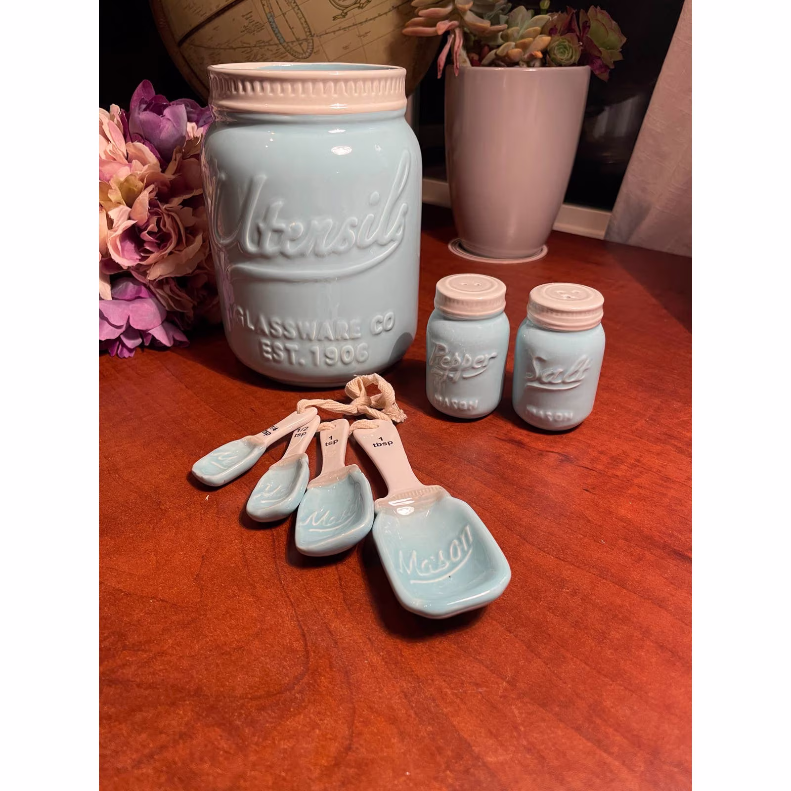 Mason Jar Cooking Gadgets Gift Set