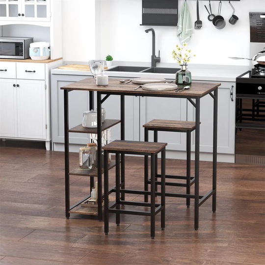 Erwann 2 - Person Counter Height Dining Set