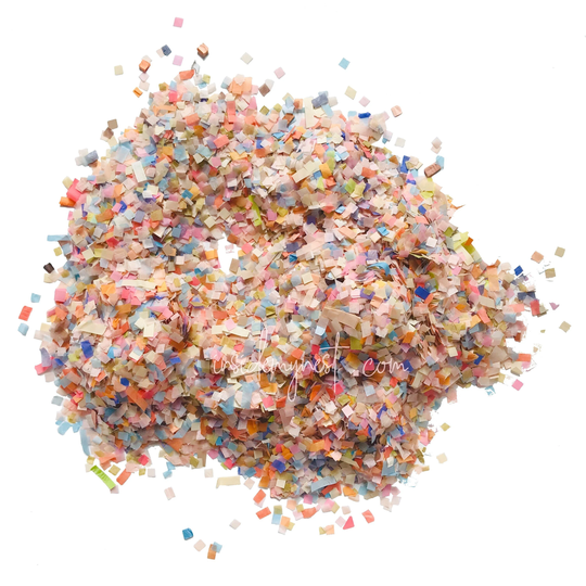 Peach & Cornflower Blue Confetti Mix | Biodegradable