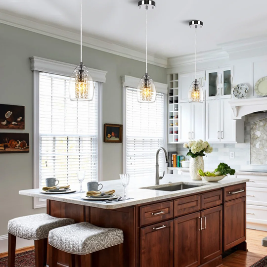 Candelario 1-Light Single Bell Pendant