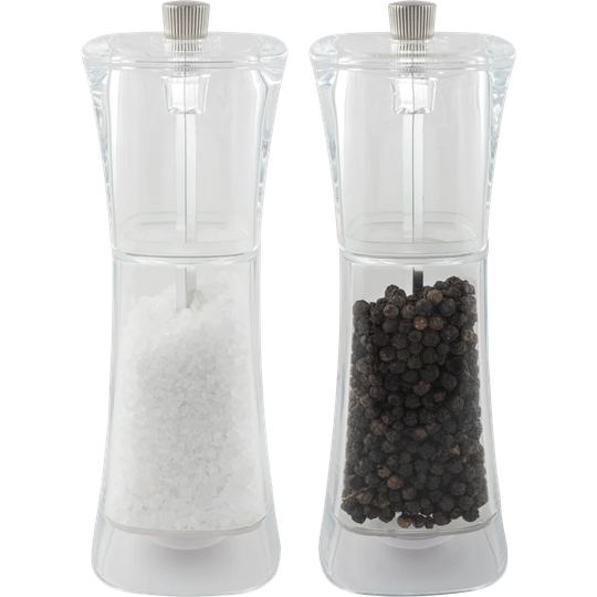 Belfry Kitchen Salt And Pepper Mill/ Shaker Set With Ceramic Grinder (Set Of 2)