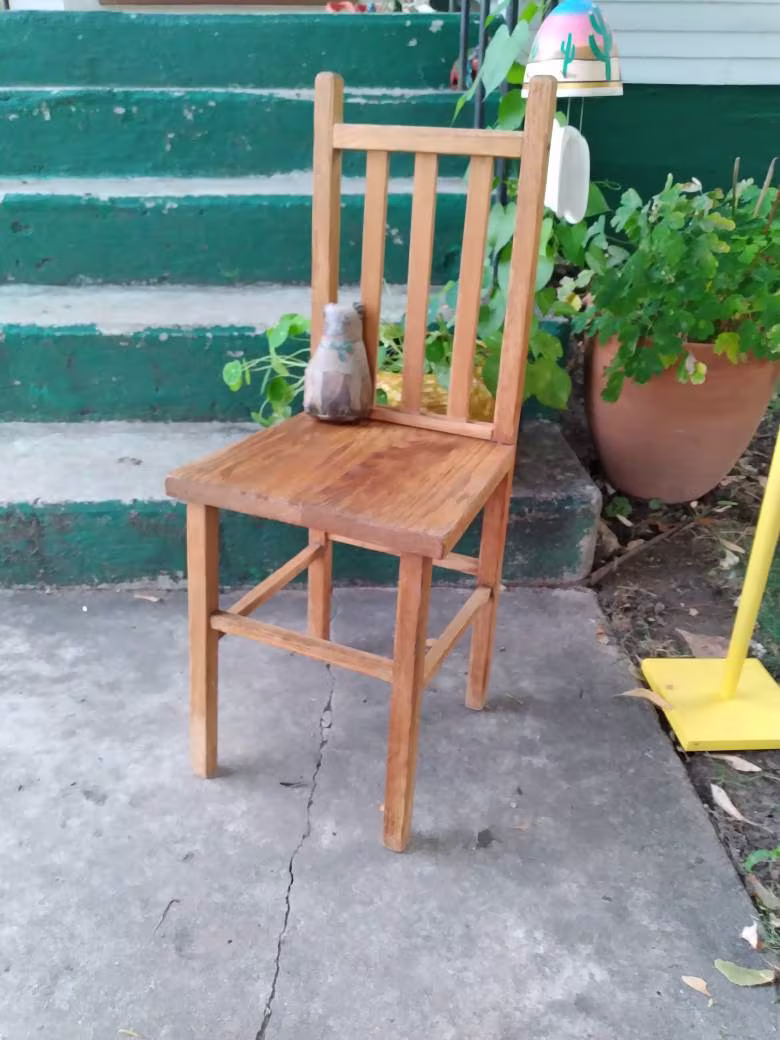 Antique Oak Children's Size Chair