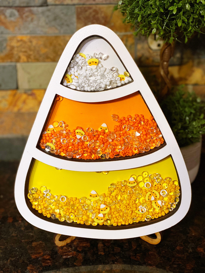 Candy Corn Shaker Sign, Shaker Signs, Halloween Sign, Shakers, Decor, Signs