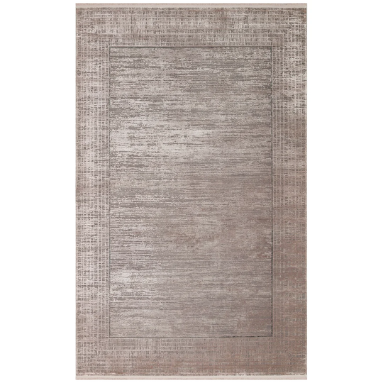 Byerly Machine Woven Beige Rug