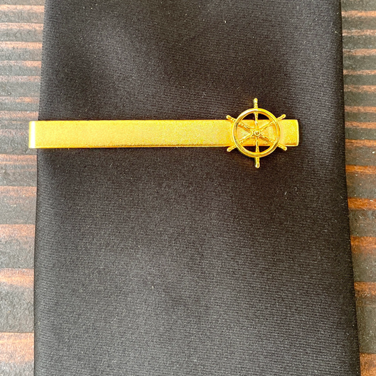 Nautical Tie Clip Gold 2.2 Inch