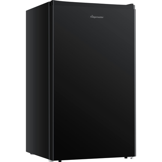 Fridgemaster MUR4894MFB Fridge with Ice Box - Black