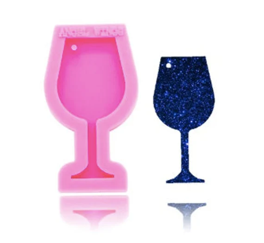 Small Wine Glass Mold Fondant Chocolate Resin Clay Moldd