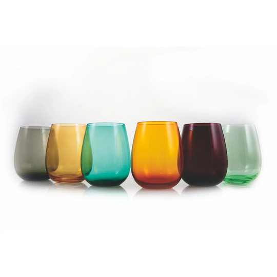 Happy Hour 428 ml Stemless Wine Glass