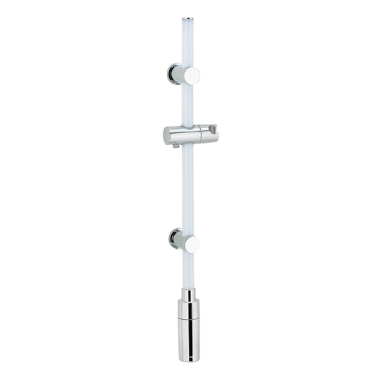 WENKO LED Shower Bar Set 74 Cm Warm White, Set With Illuminated Shower Bar, Shower Head & Shower Hose