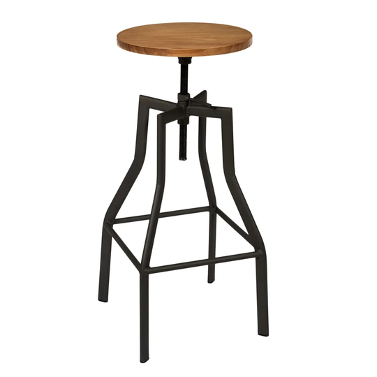 Pawcatuck Height Adjustable Swivel Bar Stool