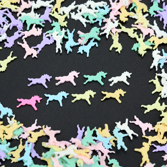 Pastel Unicorn Polymer Clay Fimo Slices Sprinkles For Diy Crafts Making Slime Filling Nail Decoden Resin Fillers