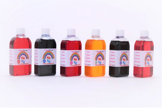 Classikool 6 X 100Ml Party Flavours Slush Syrup & Free Surprise Bottle | Free UK Mainland Postage