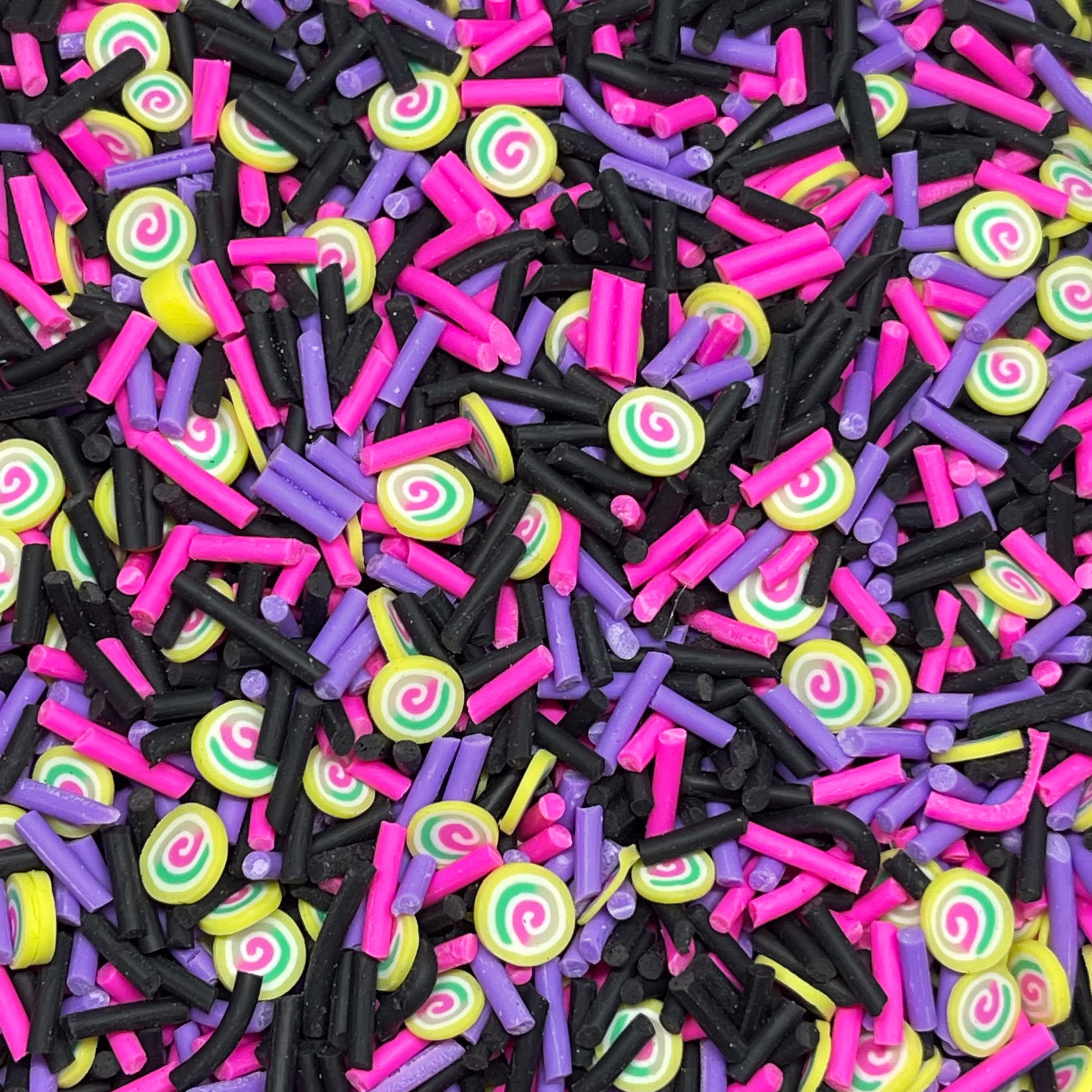 Faux Sprinkles, Candy Bright Fake Polymer Sprinkles