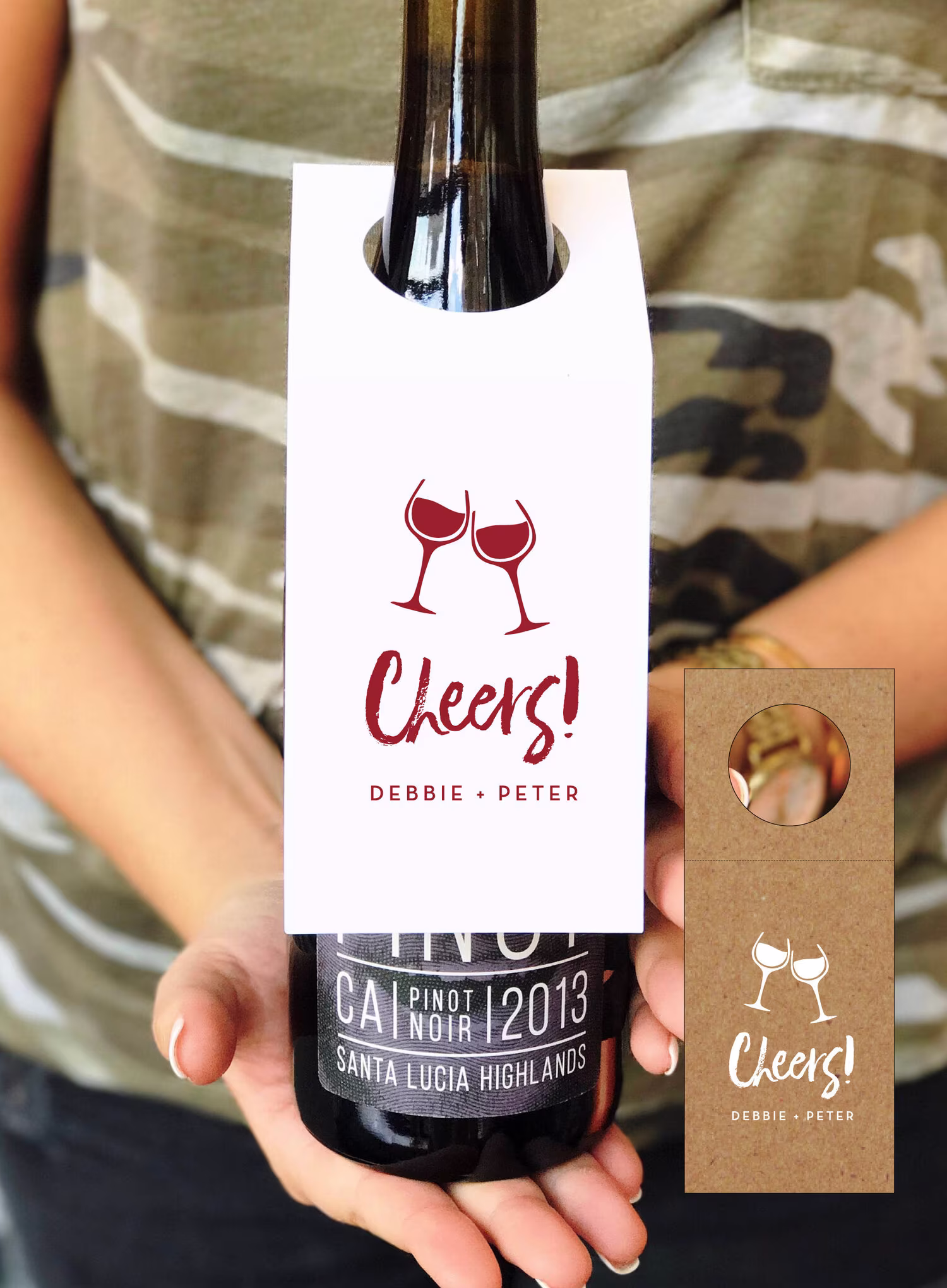 Wine Tags | Wine Glass Cheers Set Of 18