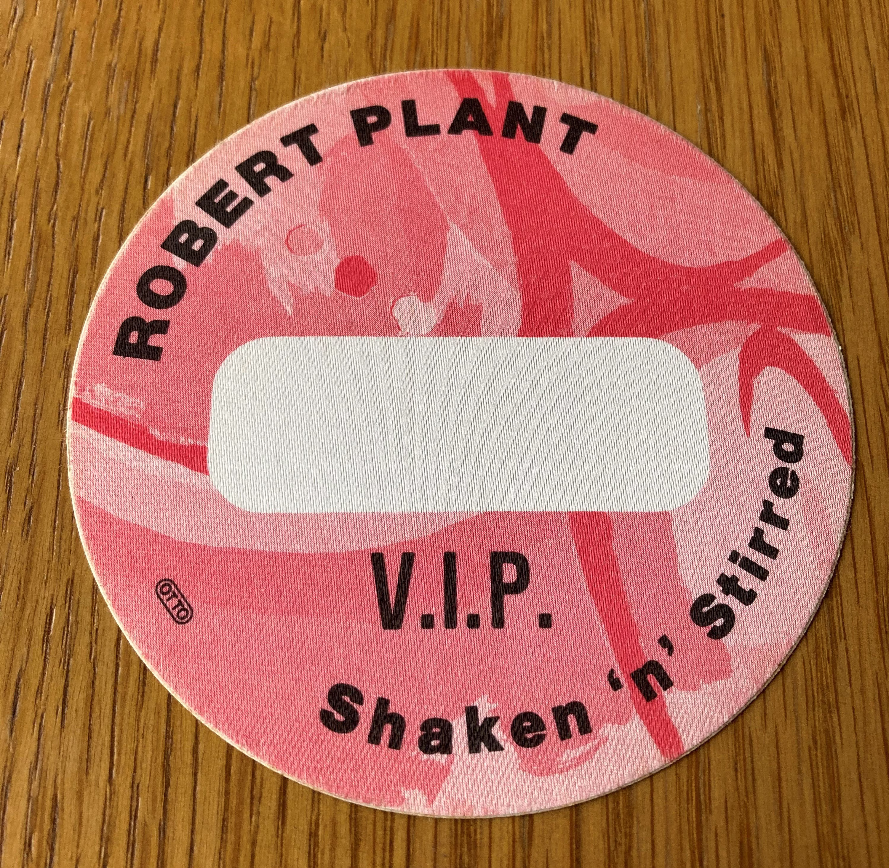 Robert Plant Shaken