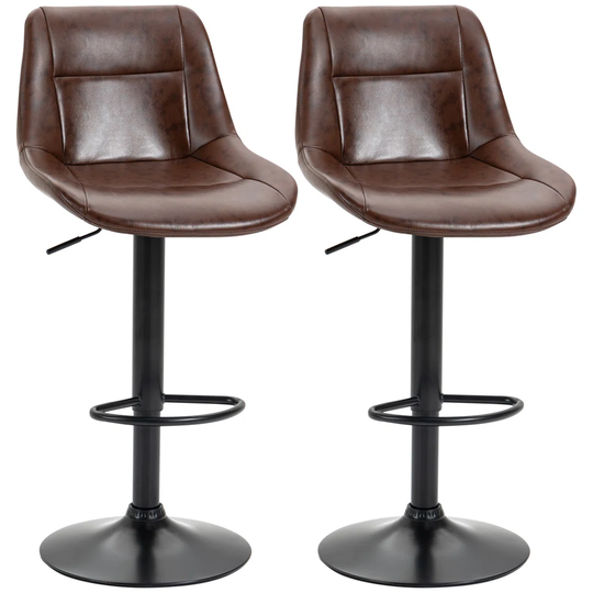 Siegbald Height Adjustable Swivel Bar Stool