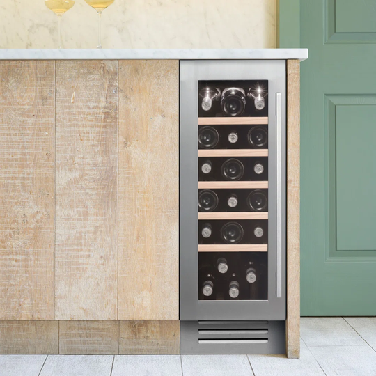 19 Bottle Dual Zone Built-In Wine Refrigerator