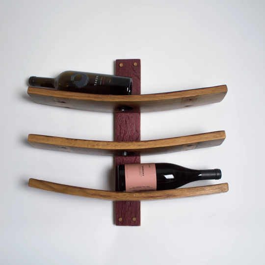 Napa Stave Wall Wine Rack