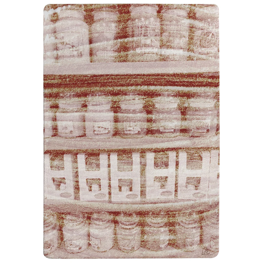Claude Yankee Candle Galore Designer Shaggy Grey/Brown Rug