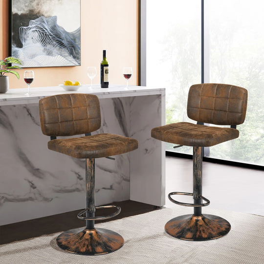 Adreana Height Adjustable Swivel Bar Stool