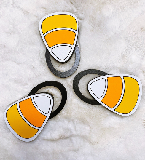 Candycorn Tray Attachments, Mini Sign, Halloween Signs, Decor, Decor, Signs