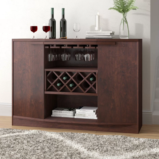 Xanthene Bar with Wine Storage