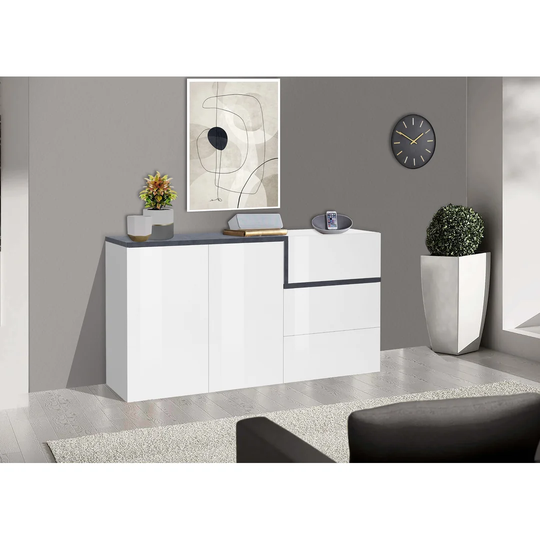 Meagher 150 Cm Wide 3 Drawer Sideboard