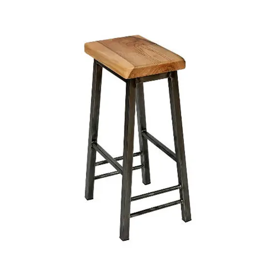 Steve Walters - Saddle Stool With Chunky Walnut Seat