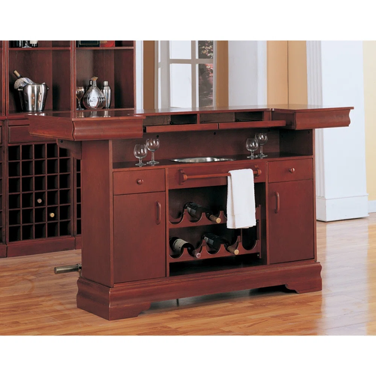 Balazuc Bar with Wine Storage