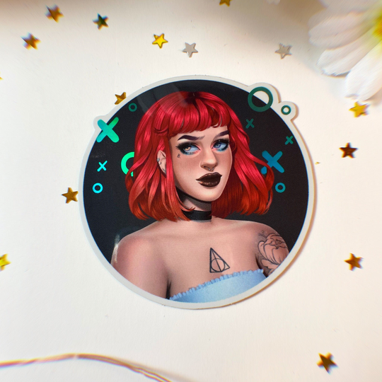 Marcia, Holographic Sticker, Hailiiz