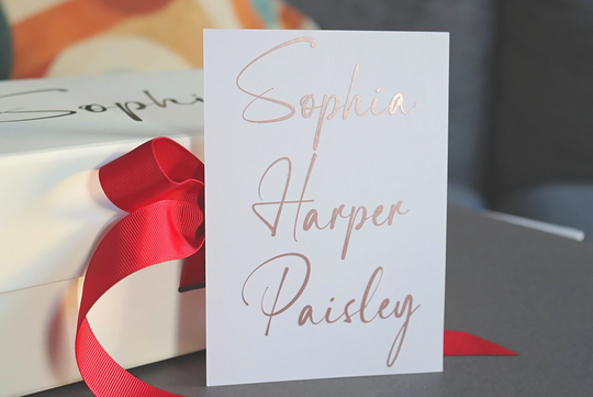 Handwritten Vinyl Decal, Personalised Name Sticker, Calligraphy Decor, Custom Glass Wedding Diy