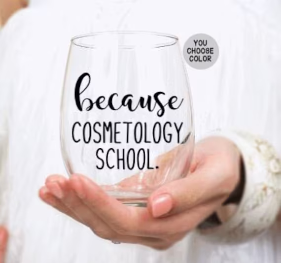 Cosmetology School Gifts, Cosmetologist Graduation Gift, Hairstylist Graduation, Beauty Graduate, Nail Tech Graduation Gift