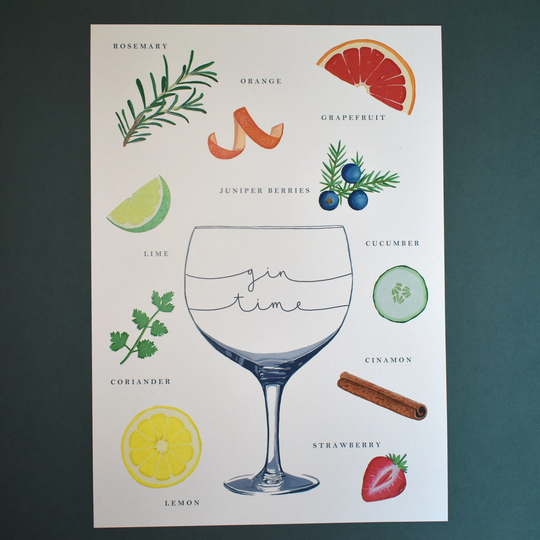 Gin Time Art Print