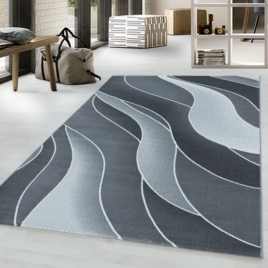 Laverty Flatweave Grey Rug