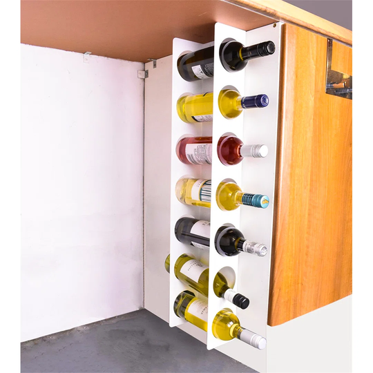 Steel Wall Mounted Cabinet Narrow Wine Rack