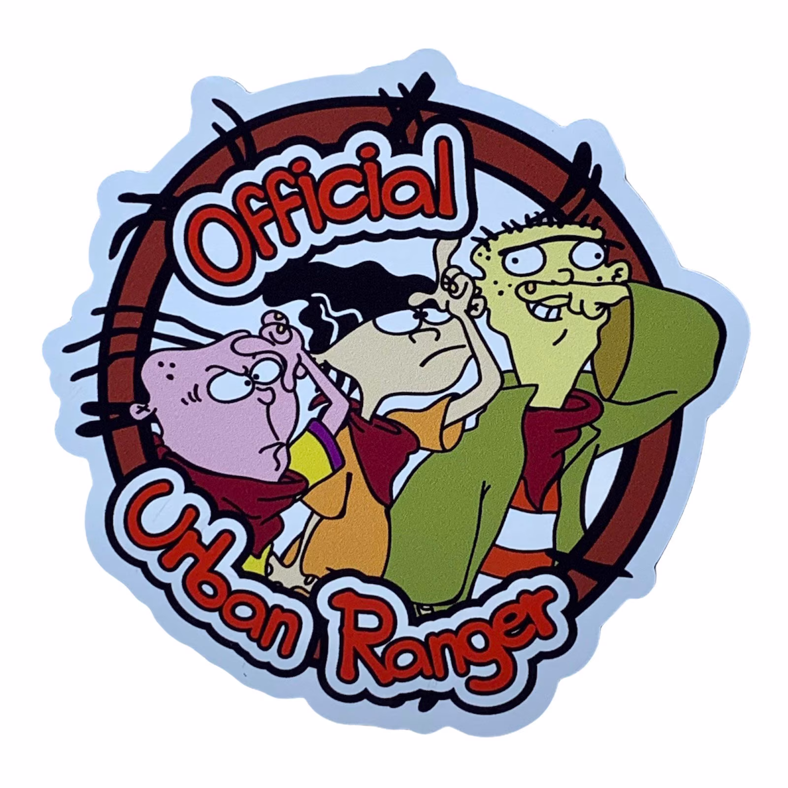 Urban Rangers Badge Magnet | Ed Edd N Eddy -Car/Fridge