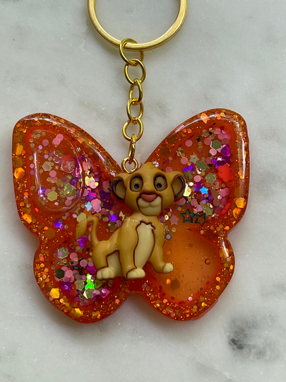 Simba Shaker Charm Keychain 0002
