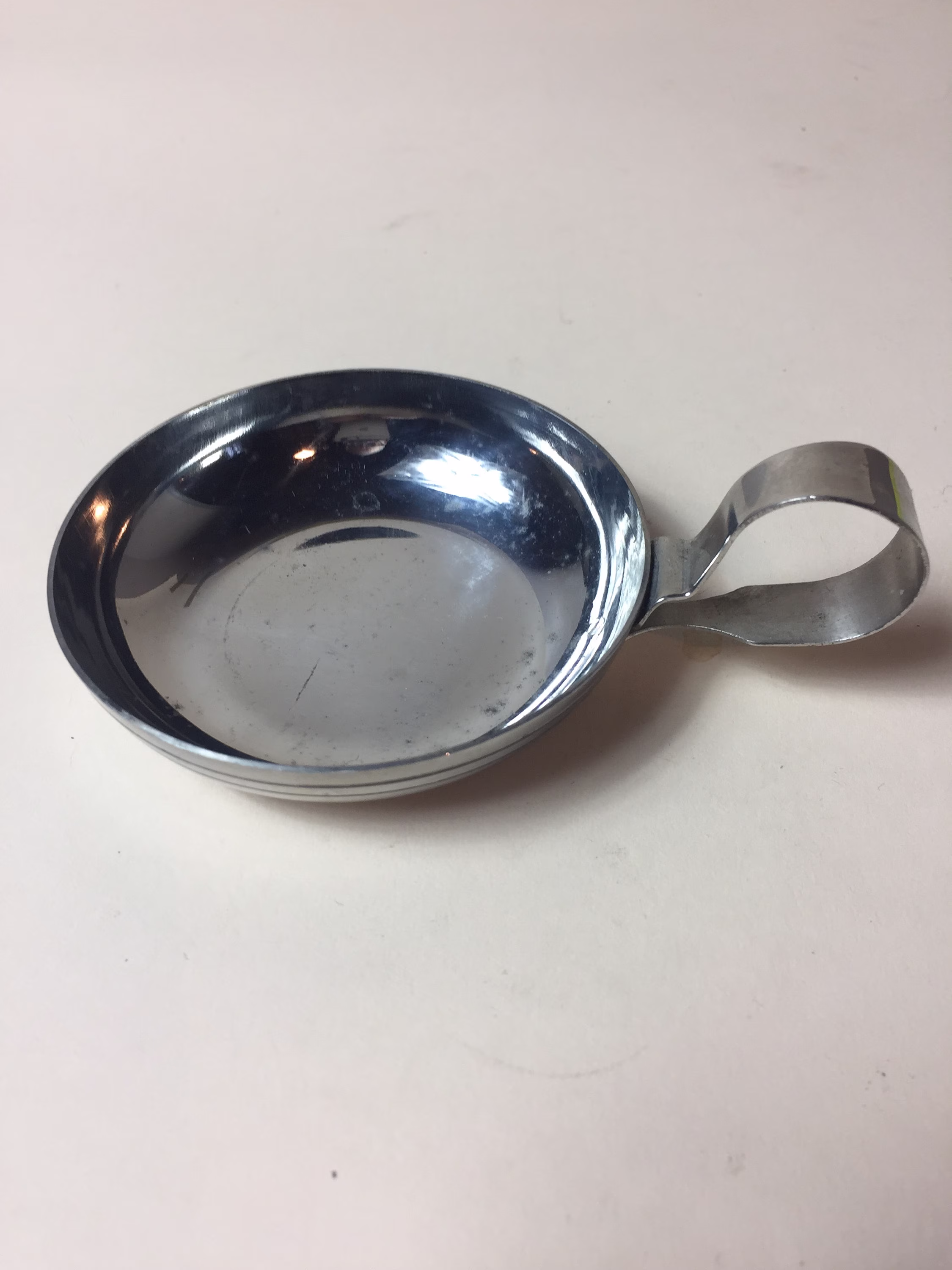 A Wonderful Vintage Stainless Steel Wine-Taster | Degustateur De Vins, Made in France