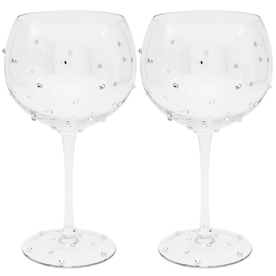 Gilbertsville Diamond Gin Glass
