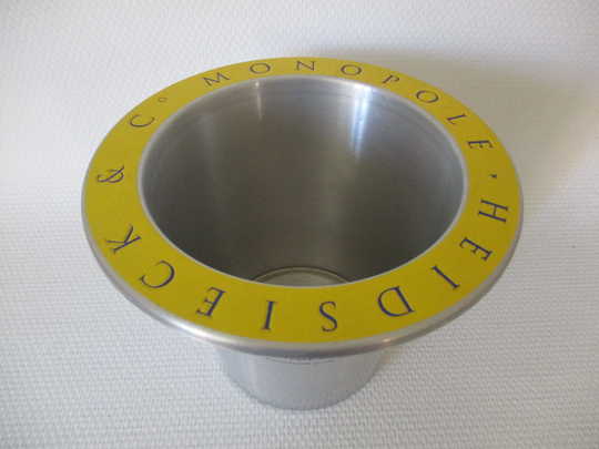 A Fabulous Vintage Heidsieck Champagne/Ice Bucket, Made in France