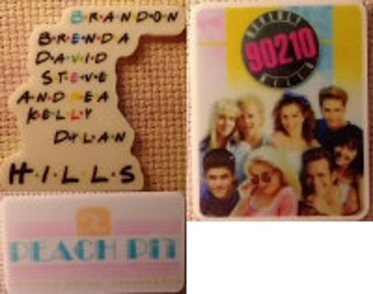 Beverly Hills 90210 Needleminder, Needle Minder, Cross Stitch, Resin