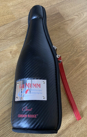Mumm F1 Champagne Ice Jacket Bottle Protector Unused Vgc